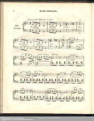 22. Barcarolle.