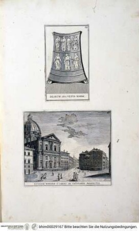 La ville de Rome ou Description abregée de cette superbe ville, Band 3: Contenant la description du IV Quartier du Champ de Mars, du V du Pont, du VI de Parione, du VII de la Regola, du VIII de Saint-Eustache, et du IX de la Pigna