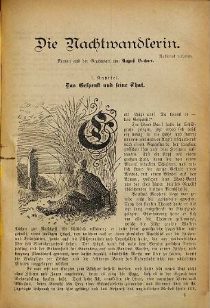 Die Nachtwandlerin : Roman aus der Gegenwart. Roman-Beilage des "Neuen Münchener Tagblatt"