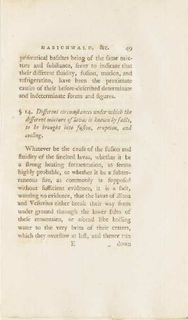 § 14. Different circumstances under which the different mixture of lavas is known by facts, ...