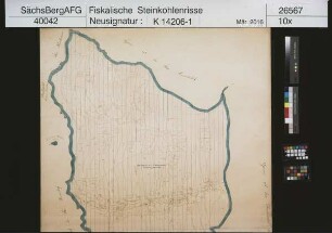 Anthrazitkohlenwerk, Schönfeld bei Kipsdorf, Grubenfeld