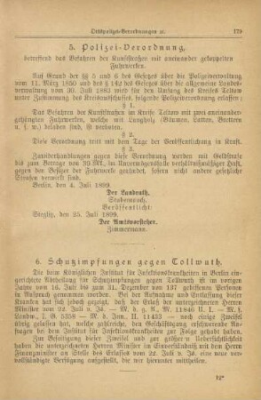 5. Polizei-Verordnung