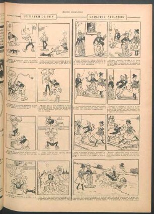 Un match de box [Cómic]