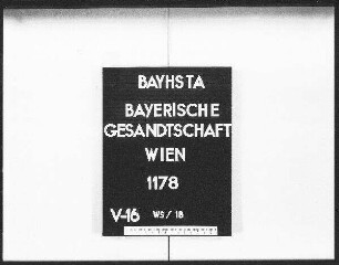 Verlassenschaft der Hofkammerratswitwe Regina Wieber, geb. Haimbach zu Mannheim