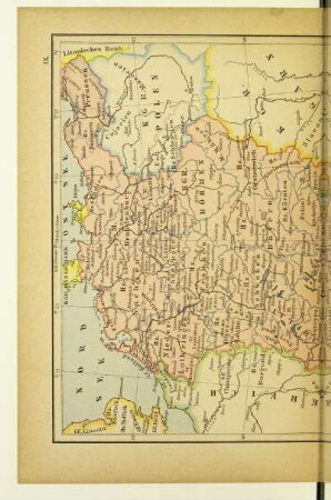 Das Deutsche Reich unter den Hohenstaufen