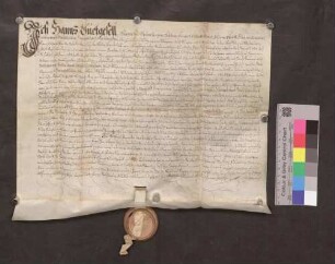 Hans Gutgesell zu Bräunlingen verkauft dem Matthias Mohr zu Bräunlingen ein von den Herren von Schellenberg lehnrühriges Erblehen zu Bräunlingen.