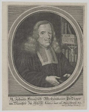 Bildnis des Johann Heinrich Weyhenmayer
