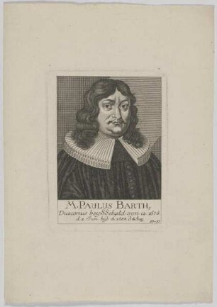 Bildnis des Paulus Barth