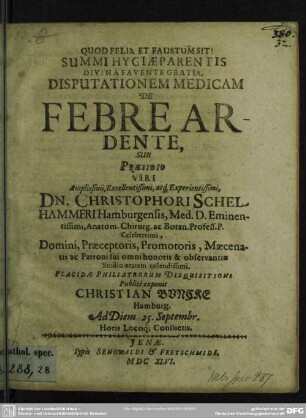 De febre ardente