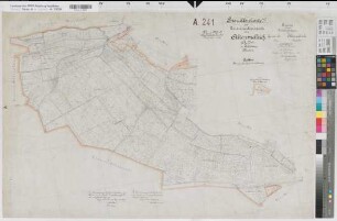 Altenmellrich (Anröchte), Separation und Zusammenlegung Altenmellrich, Bl.2 Brouillonkarte I Flur 2