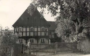 Bauernhaus in Scheckwitz : Burski statok w Šekecach