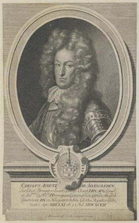 Bildnis des Carolus August. ab Alvensleben