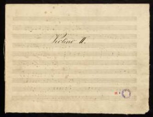 1-6, Violino II.