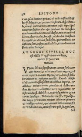 An Leges Civiles, Hoc est edicta Magistratuum civilium, violare sit peccatum mortale?