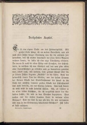 Siebzehntes Kapitel.