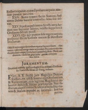 Juramentum