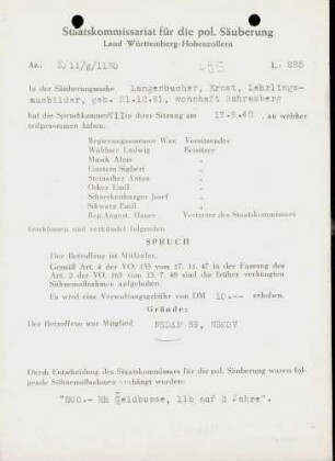 Langenbacher, Ernst