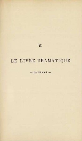 Le livre dramatique