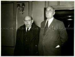 Hanns Eisler und Johannes R. Becher