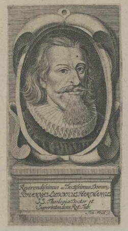 Bildnis des Johann Ludovicus Hartmannus