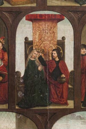 Marientriptychon — Die sieben Freuden Mariens — Krönung Mariens
