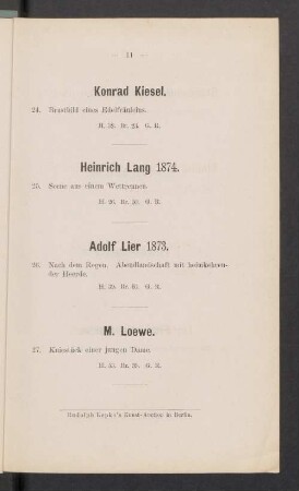 Adolf Lier 1873