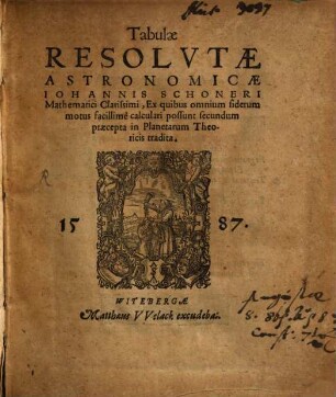 Tabulae resolutae astronomicae