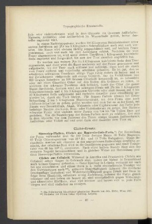 Ersatzstoffe des Buchgewerbes