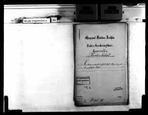 Übereinkunft der Ghz. Bad. Regierung mit dem Päpstlichen Stuhl: Konkordat von 1859 (Druckschrift)