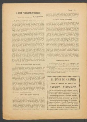 El miedo y la manera de curarlo : (Traducción especial para "Patria").