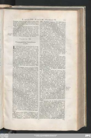 Caput VI. Veterum quorundam Patrum sententiae de usura.