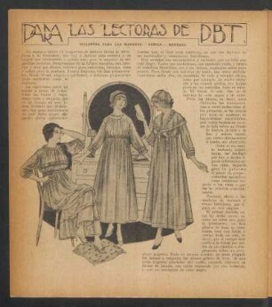 Para las lectoras de PBT
