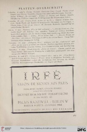 Platten-Querschnitt