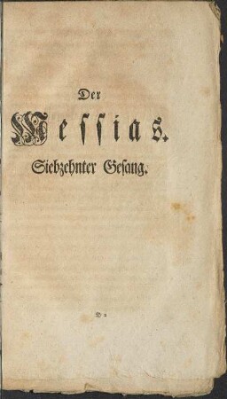 Siebzehnter Gesang.