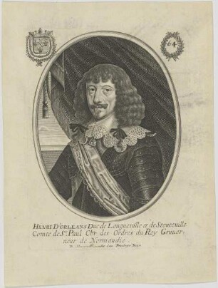 Bildnis des Henri d'Orleans