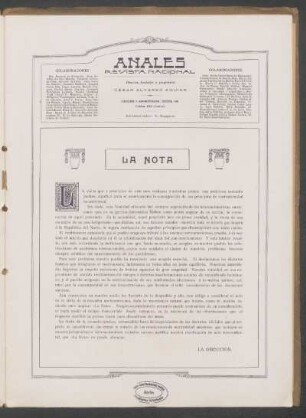 La nota