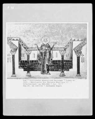 Menologion des Kaisers Basileios II. — Menologion des Kaisers Basileios II., Folio 73Miniatur