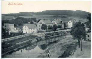 Plaue-Bernsdorf. Blick auf Plaue-Bernsdorf