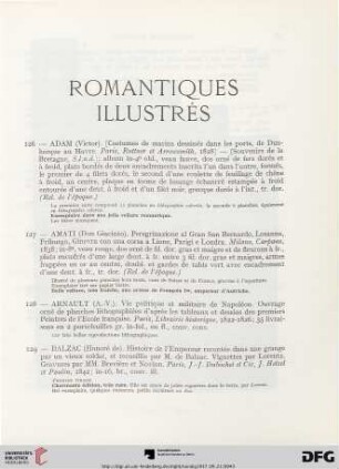 Romantiques illustrés