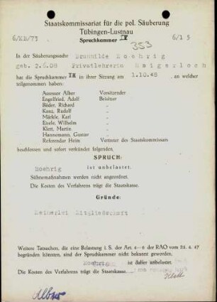 Roehrig, Brunhilde