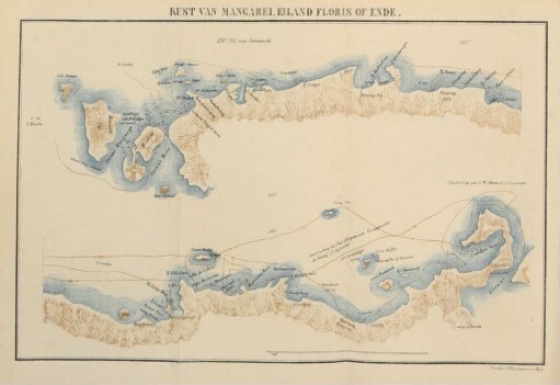 Kust van Mangarei, eiland Floris of Ende