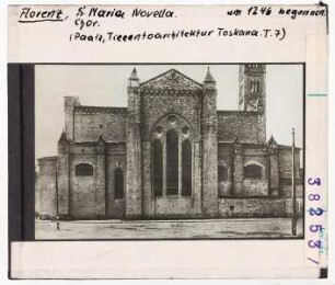 Florenz: S. Maria Novella, Chor, um 1246 begonnen