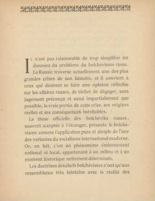 [Introduction: Doctrines et réalités]