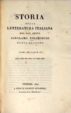 Storia della letteratura italiana, 18. Dall'anno MD fino all'anno MDC