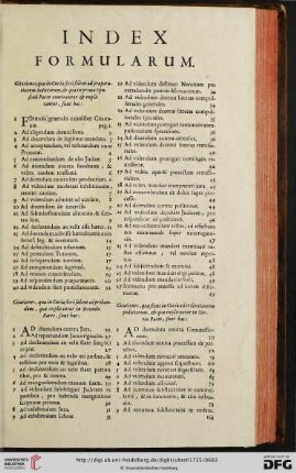 Index formularum