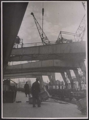 Waggonstation am Überseehafen Bremen