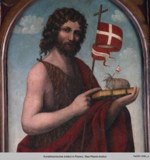 Polyptychon : Der Heilige Johannes der Täufer