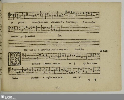 XXX. Benedictus: Benedictus Dominus Deus meus