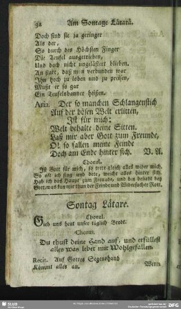 Sontag Lätare