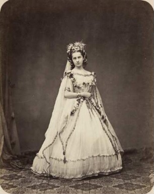 Frl. Schneider / Maskenball von 'Jung-München' 1862